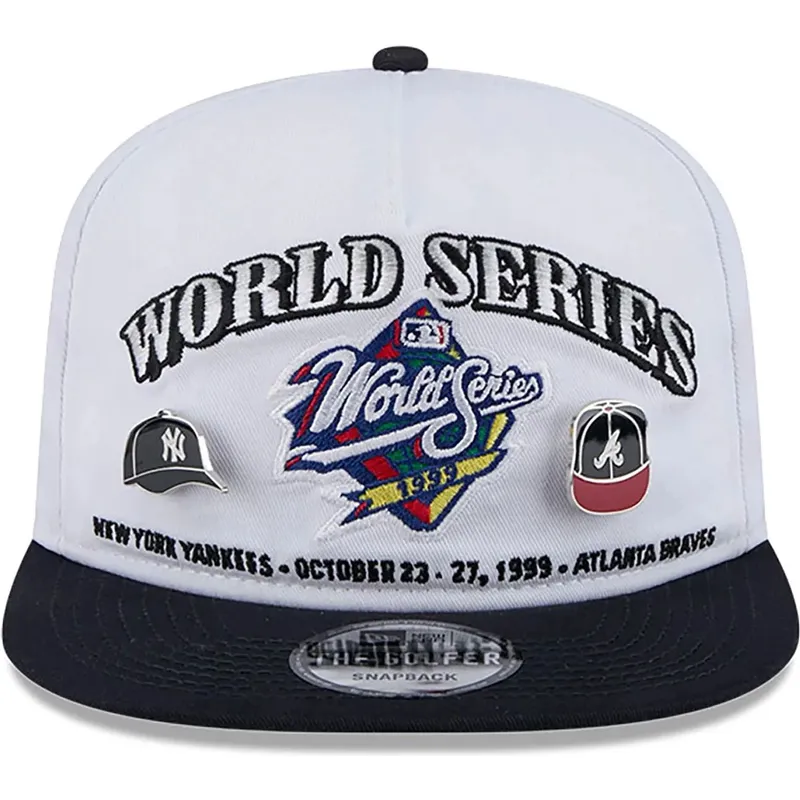 cap-littea-black-snapback-golfer-championship-pin-new-york-yankees-atlanta-braves-mlb-new-era cap-littea-black-snapback-golfer-championship-pin-new-york-yankees-atlanta-braves-mlb-new-era