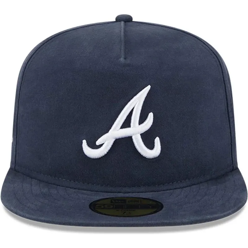 lippikset-littea-laivastonsininen-istuva-59fifty-a-frame-championship-side-flag-atlanta-braves-mlb-new-era