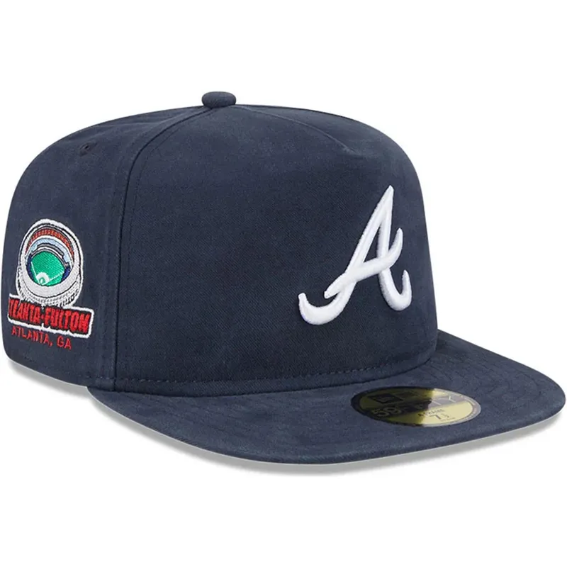 lippikset-littea-laivastonsininen-istuva-59fifty-a-frame-championship-side-flag-atlanta-braves-mlb-new-era