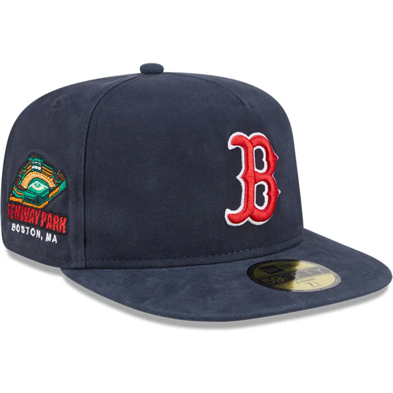 lippikset-littea-laivastonsininen-istuva-59fifty-a-frame-championship-side-flag-boston-red-sox-mlb-new-era
