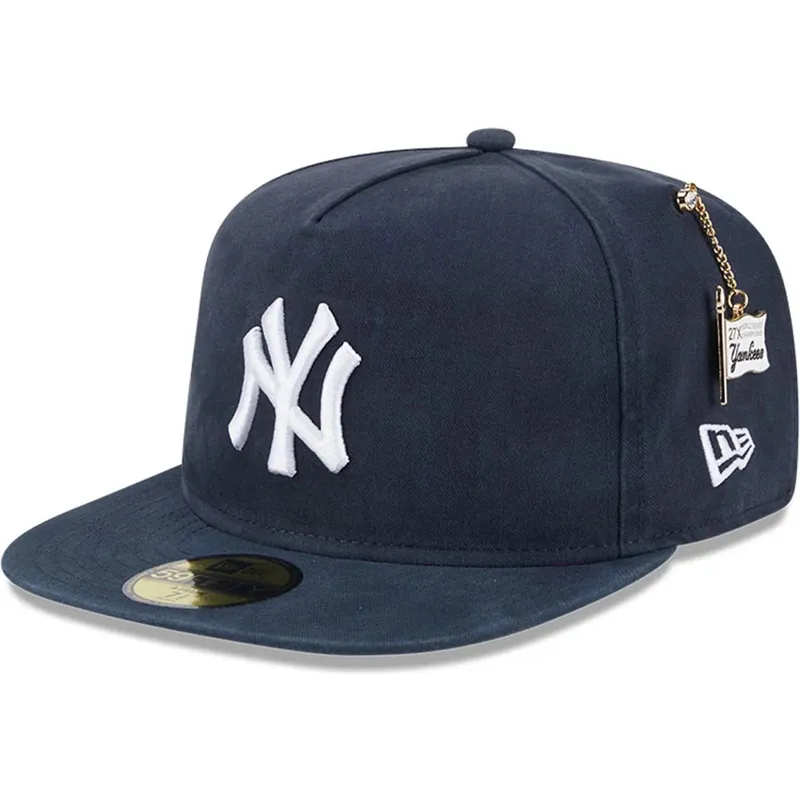 lippikset-littea-laivastonsininen-istuva-59fifty-a-frame-championship-side-flag-new-york-yankees-mlb-new-era