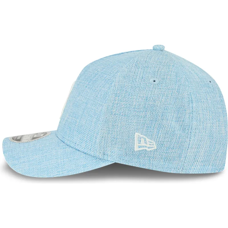 lippikset-kaareva-sininen-snapback-9forty-m-crown-a-frame-cotton-weave-boston-red-sox-mlb-new-era