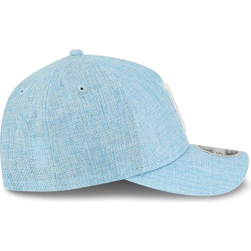 lippikset-kaareva-sininen-snapback-9forty-m-crown-a-frame-cotton-weave-boston-red-sox-mlb-new-era