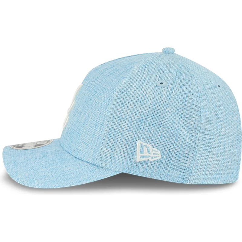 lippikset-kaareva-sininen-snapback-9forty-m-crown-a-frame-cotton-weave-atlanta-braves-mlb-new-era