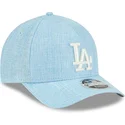 lippikset-kaareva-sininen-snapback-9forty-m-crown-a-frame-cotton-weave-los-angeles-dodgers-mlb-new-era