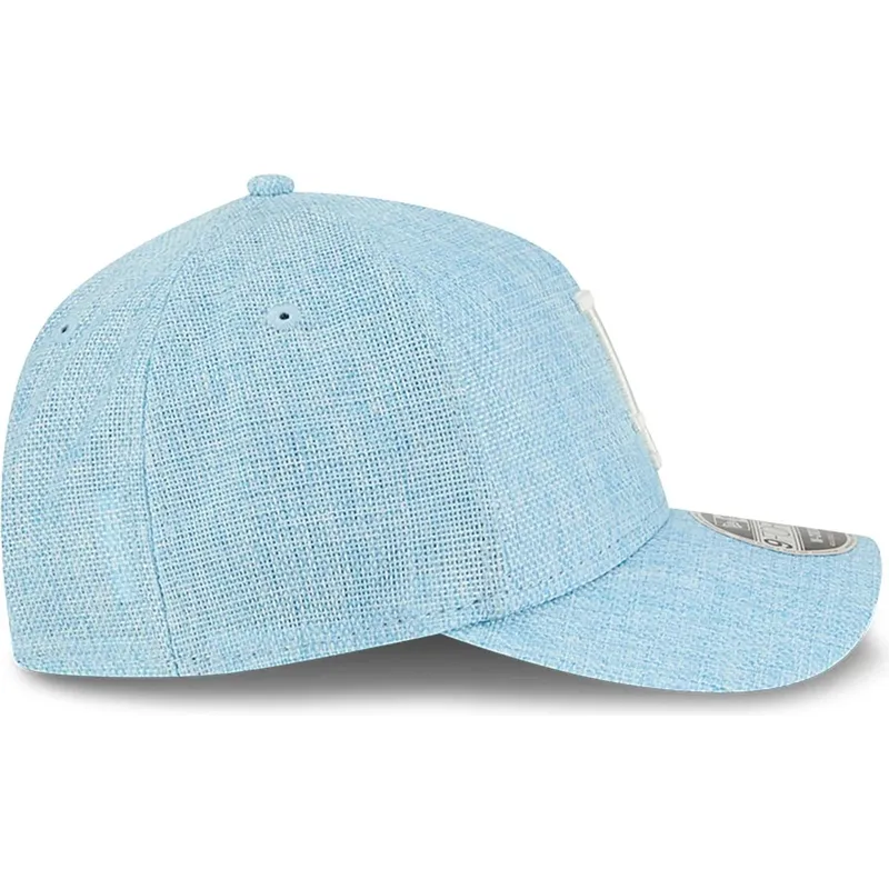 lippikset-kaareva-sininen-snapback-9forty-m-crown-a-frame-cotton-weave-los-angeles-dodgers-mlb-new-era