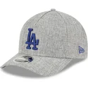 lippikset-kaareva-harmaa-snapback-9forty-m-crown-a-frame-cotton-weave-los-angeles-dodgers-mlb-new-era