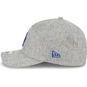 lippikset-kaareva-harmaa-snapback-9forty-m-crown-a-frame-cotton-weave-los-angeles-dodgers-mlb-new-era