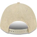 lippikset-kaareva-beige-snapback-9forty-m-crown-a-frame-cotton-weave-los-angeles-dodgers-mlb-new-era