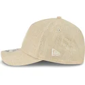 lippikset-kaareva-beige-snapback-9forty-m-crown-a-frame-cotton-weave-los-angeles-dodgers-mlb-new-era