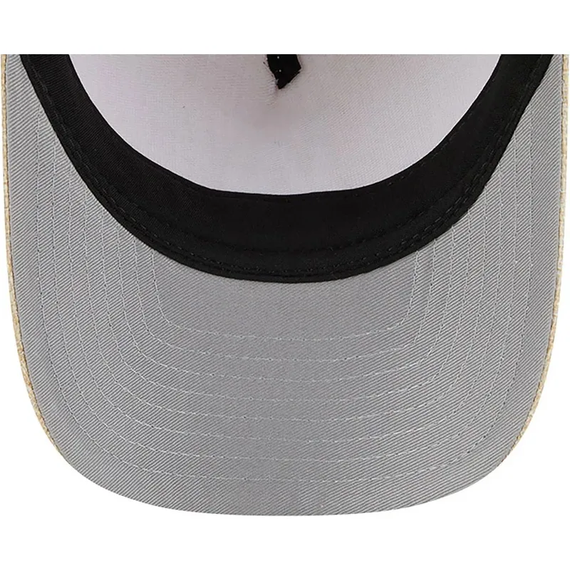 lippikset-kaareva-beige-snapback-9forty-m-crown-a-frame-cotton-weave-los-angeles-dodgers-mlb-new-era
