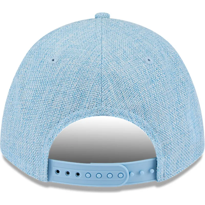 lippikset-kaareva-sininen-snapback-9forty-m-crown-a-frame-cotton-weave-new-york-yankees-mlb-new-era