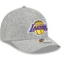 lippikset-kaareva-harmaa-snapback-9forty-m-crown-a-frame-cotton-weave-los-angeles-lakers-nba-new-era