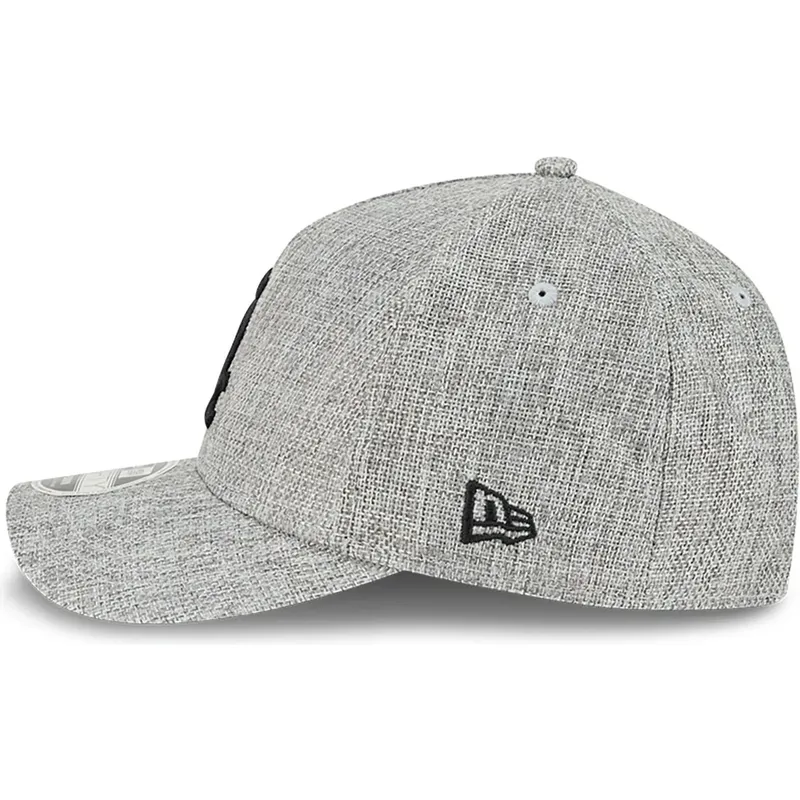 lippikset-kaareva-harmaa-snapback-9forty-m-crown-a-frame-cotton-weave-chicago-white-sox-mlb-new-era