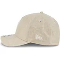 new-era-curved-brim-9forty-m-crown-a-frame-cotton-weave-philadelphia-phillies-mlb-beige-snapback-cap