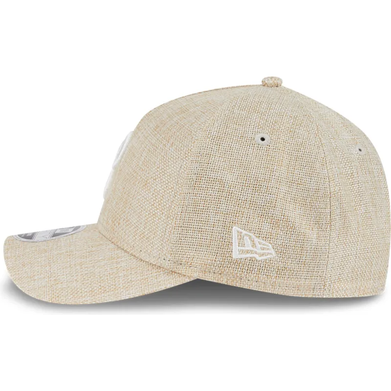 lippikset-kaareva-beige-snapback-9forty-m-crown-a-frame-cotton-weave-philadelphia-phillies-mlb-new-era