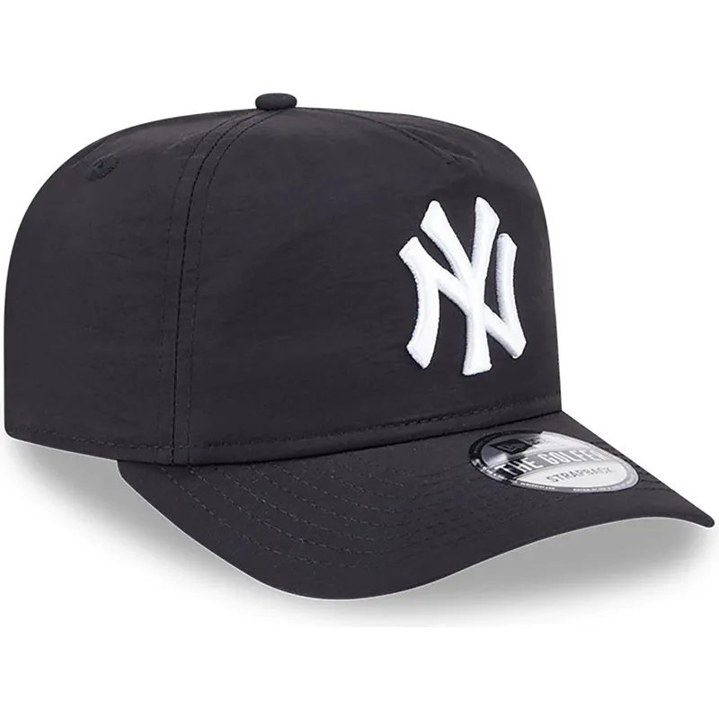 lippikset-kaareva-musta-saadettava-nauha-golfer-everyday-nylon-new-york-yankees-mlb-new-era