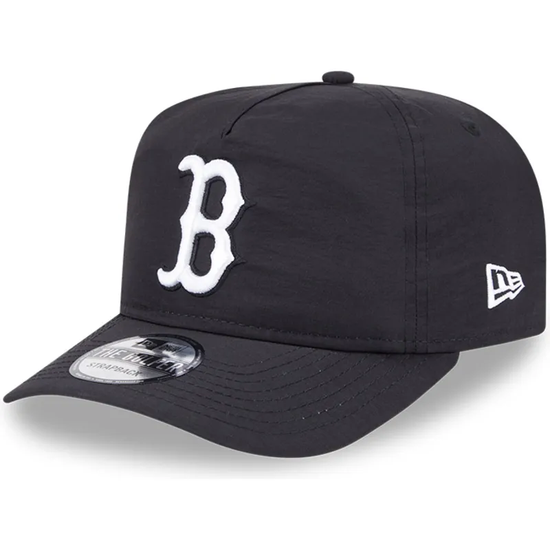 lippikset-kaareva-musta-saadettava-nauha-golfer-everyday-nylon-boston-red-sox-mlb-new-era