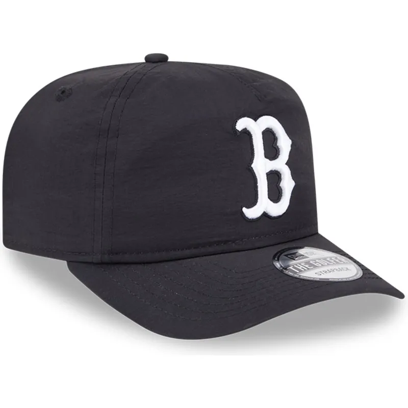 lippikset-kaareva-musta-saadettava-nauha-golfer-everyday-nylon-boston-red-sox-mlb-new-era