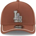 cap-kaareva-brown-snapback-9forty-m-crown-a-frame-motorsport-los-angeles-dodgers-mlb-new-era