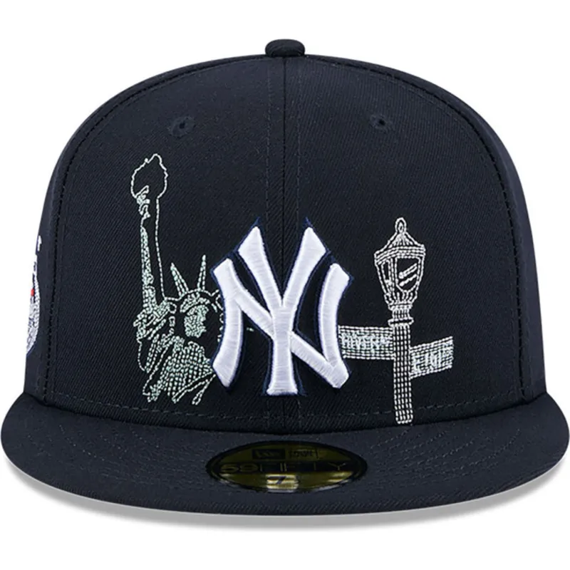 lippikset-littea-laivastonsininen-istuva-59fifty-state-stitch-new-york-yankees-mlb-new-era