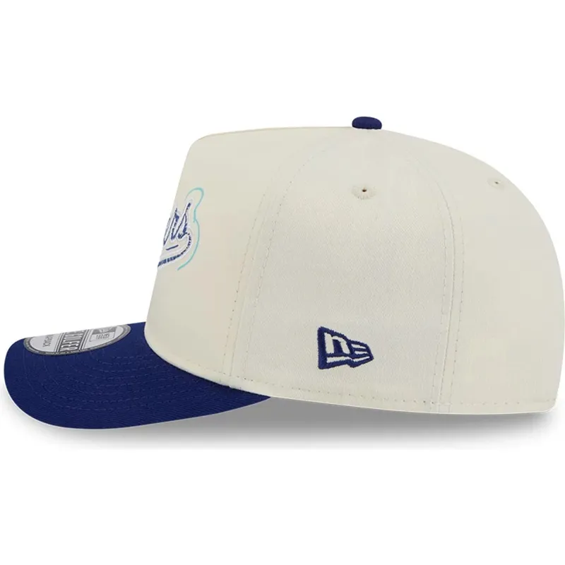 lippikset-kaareva-sininen-snapback-golfer-team-scribble-los-angeles-dodgers-mlb-new-era