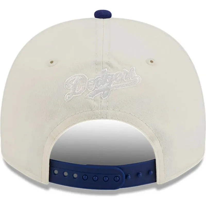 lippikset-kaareva-sininen-snapback-golfer-team-scribble-los-angeles-dodgers-mlb-new-era