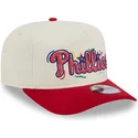 lippikset-kaareva-punainen-snapback-golfer-team-scribble-philadelphia-phillies-mlb-new-era
