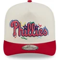 lippikset-kaareva-punainen-snapback-golfer-team-scribble-philadelphia-phillies-mlb-new-era