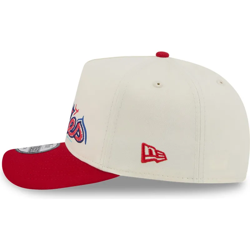 lippikset-kaareva-punainen-snapback-golfer-team-scribble-philadelphia-phillies-mlb-new-era