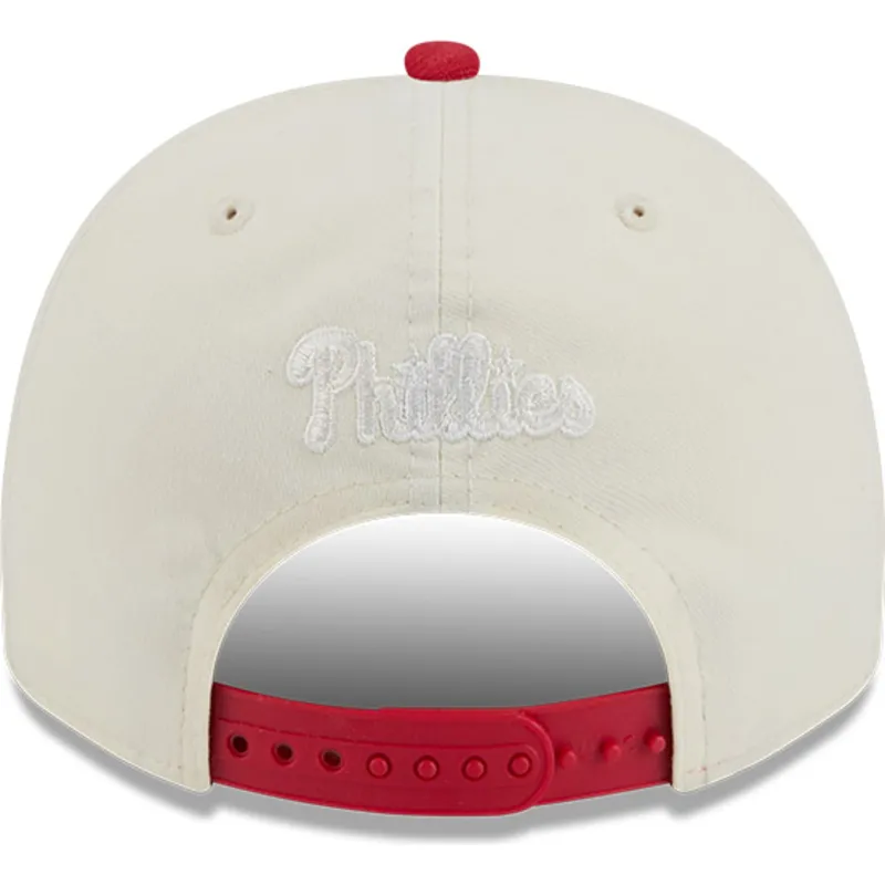 lippikset-kaareva-punainen-snapback-golfer-team-scribble-philadelphia-phillies-mlb-new-era