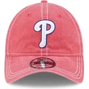 lippikset-kaareva-vaaleanpunainen-saadettava-nauha-9twenty-washed-contrast-philadelphia-phillies-mlb-new-era
