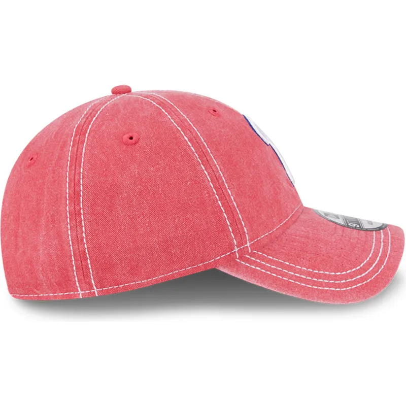 lippikset-kaareva-vaaleanpunainen-saadettava-nauha-9twenty-washed-contrast-philadelphia-phillies-mlb-new-era