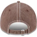lippikset-kaareva-ruskea-saadettava-nauha-9twenty-washed-contrast-san-diego-padres-mlb-new-era