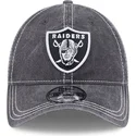 lippikset-kaareva-harmaa-saadettava-nauha-9twenty-washed-contrast-las-vegas-raiders-nfl-new-era