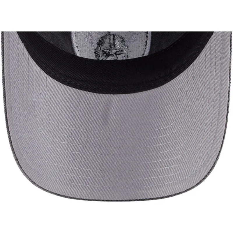 lippikset-kaareva-harmaa-saadettava-nauha-9twenty-washed-contrast-las-vegas-raiders-nfl-new-era