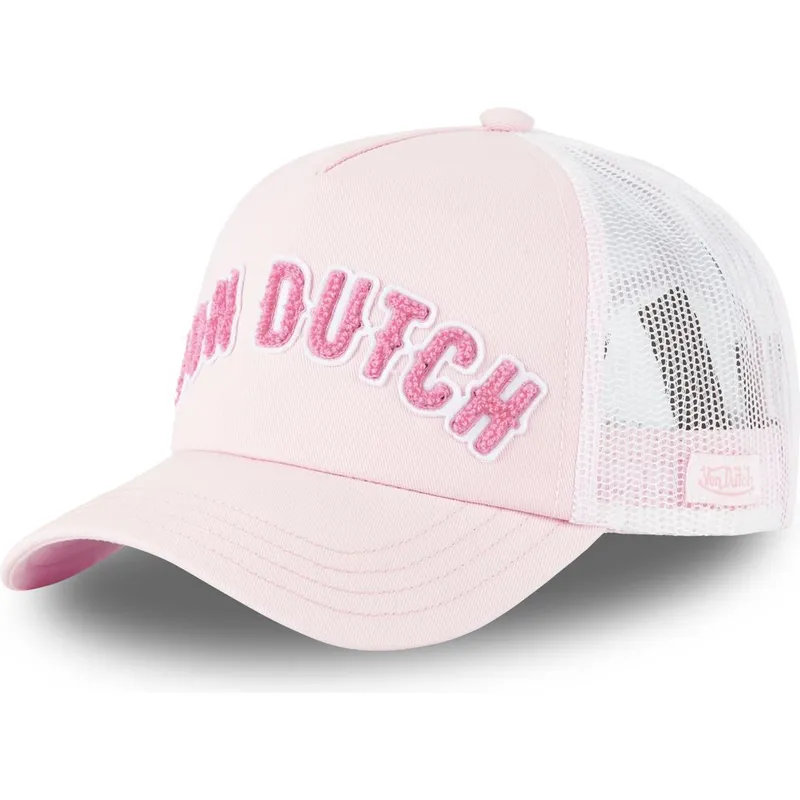 lippikset-kaareva-rekka-vaaleanpunainen-snapback-lapsille-kidbuckl-lp-von-dutch