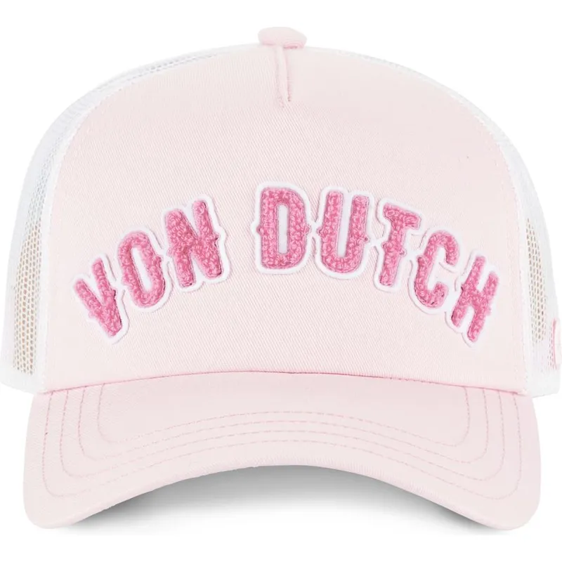 lippikset-kaareva-rekka-vaaleanpunainen-snapback-lapsille-kidbuckl-lp-von-dutch