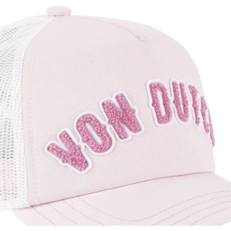 lippikset-kaareva-rekka-vaaleanpunainen-snapback-lapsille-kidbuckl-lp-von-dutch