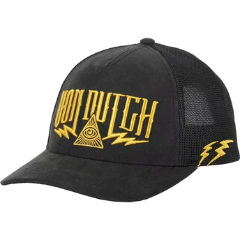Lippikset kaareva rekka musta snapback ROCK03 Von Dutch