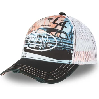 Von Dutch SUBL03 Multicolor Trucker Hat