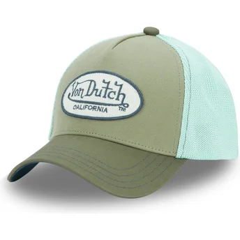 Lippikset kaareva rekka vihreä snapback TERRY03 Von Dutch