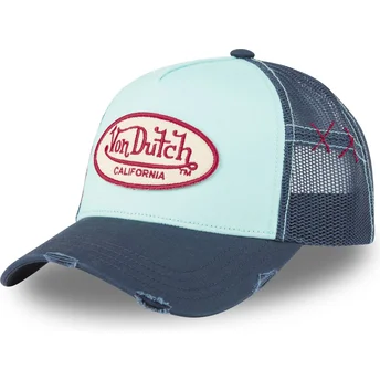 Lippikset kaareva rekka sininen snapback USED 01 Von Dutch