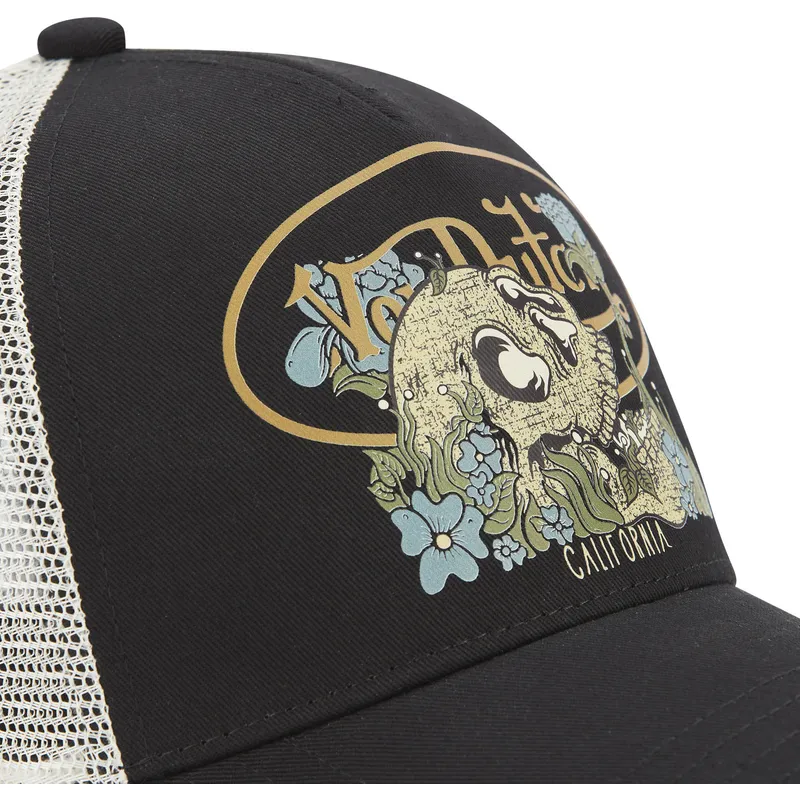 lippikset-kaareva-rekka-musta-snapback-vege-von-dutch