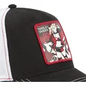 lippikset-kaareva-rekka-musta-snapback-dc8-que-harley-quinn-dc-comics-capslab