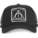 lippikset-kaareva-rekka-musta-snapback-kuoleman-varjelukset-harry-potter-capslab