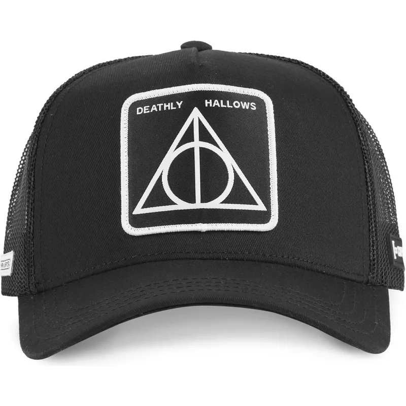 lippikset-kaareva-rekka-musta-snapback-kuoleman-varjelukset-harry-potter-capslab lippikset-kaareva-rekka-musta-snapback-kuoleman-varjelukset-harry-potter-capslab