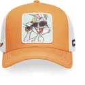 lippikset-kaareva-rekka-oranssi-snapback-loo11-bug2-vaiski-vull-looney-tunes-capslab