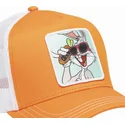 lippikset-kaareva-rekka-oranssi-snapback-loo11-bug2-vaiski-vull-looney-tunes-capslab
