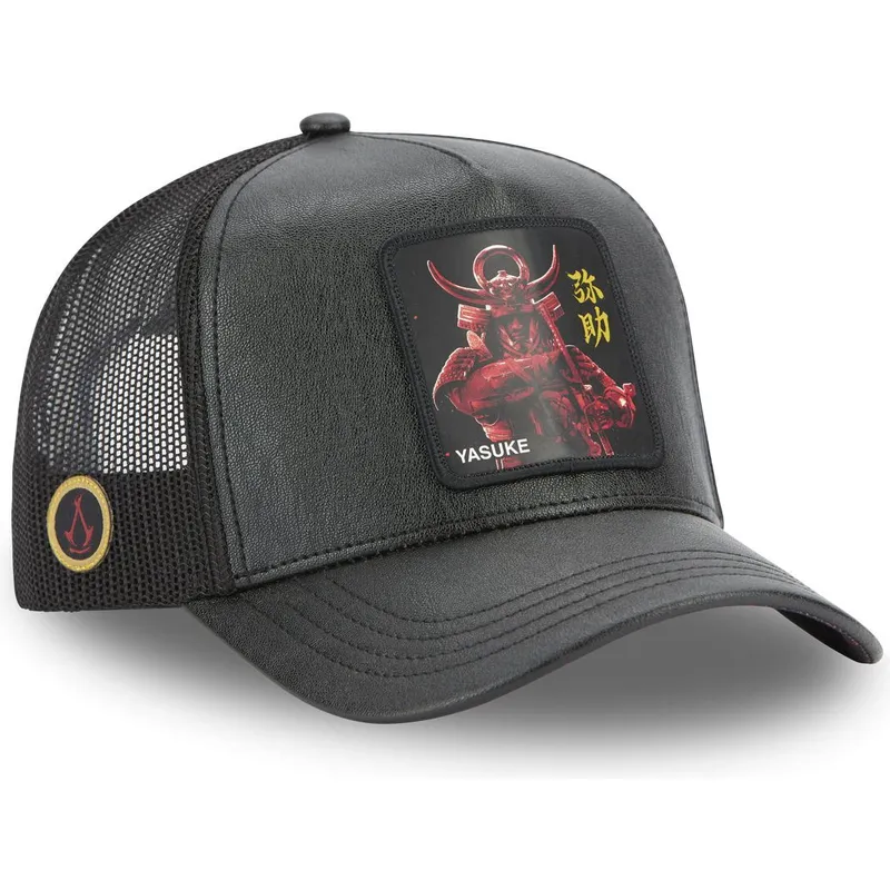 lippikset-kaareva-rekka-musta-snapback-yas-yasuke-assassin-s-creed-capslab